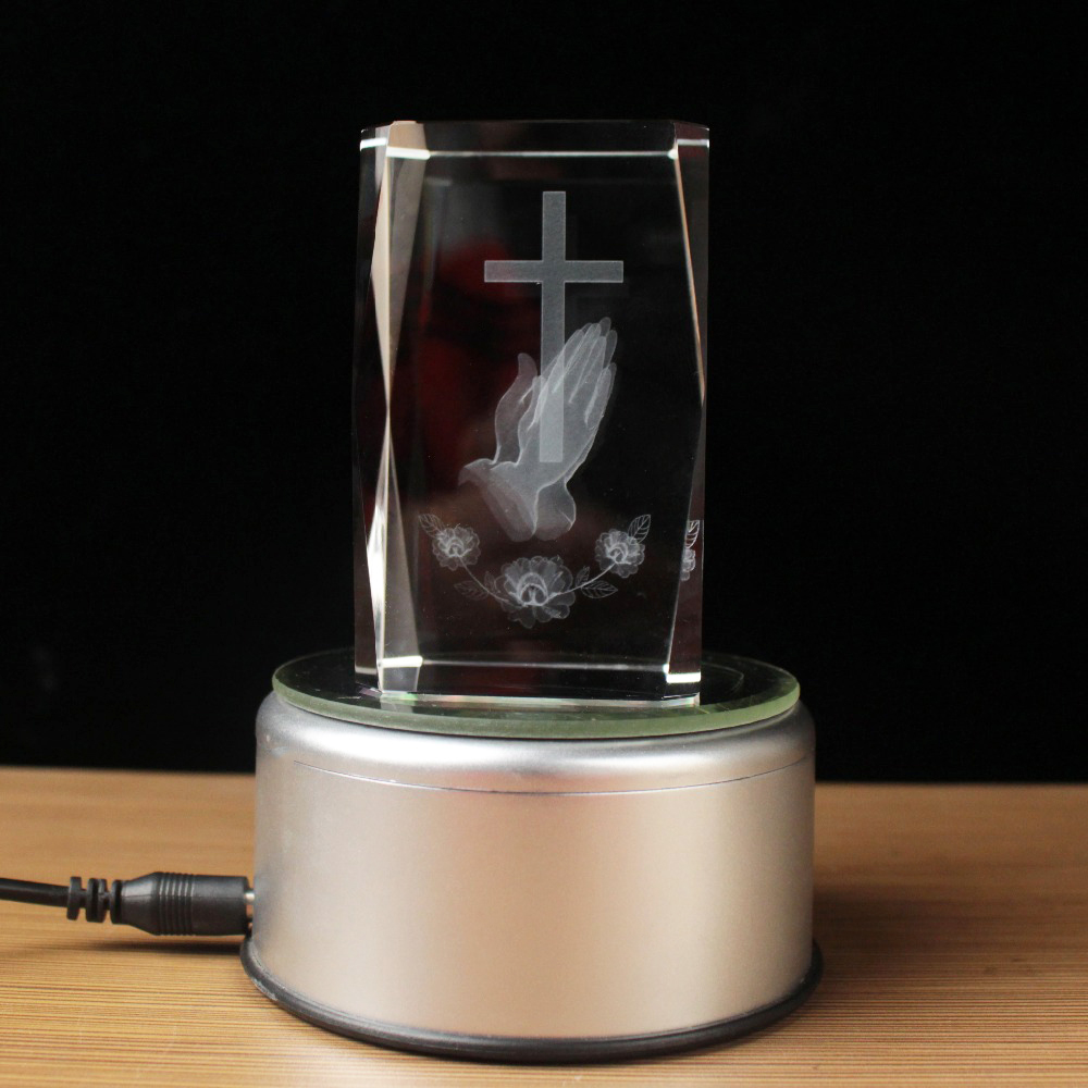 Kristal Laser 3D Dekorasi Kris - Paper Weight Crystal ulasan dan harga