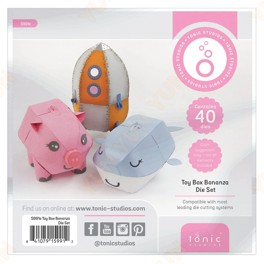 Mini Index Bureau Box Die Set  - Card Index Box ulasan dan harga
