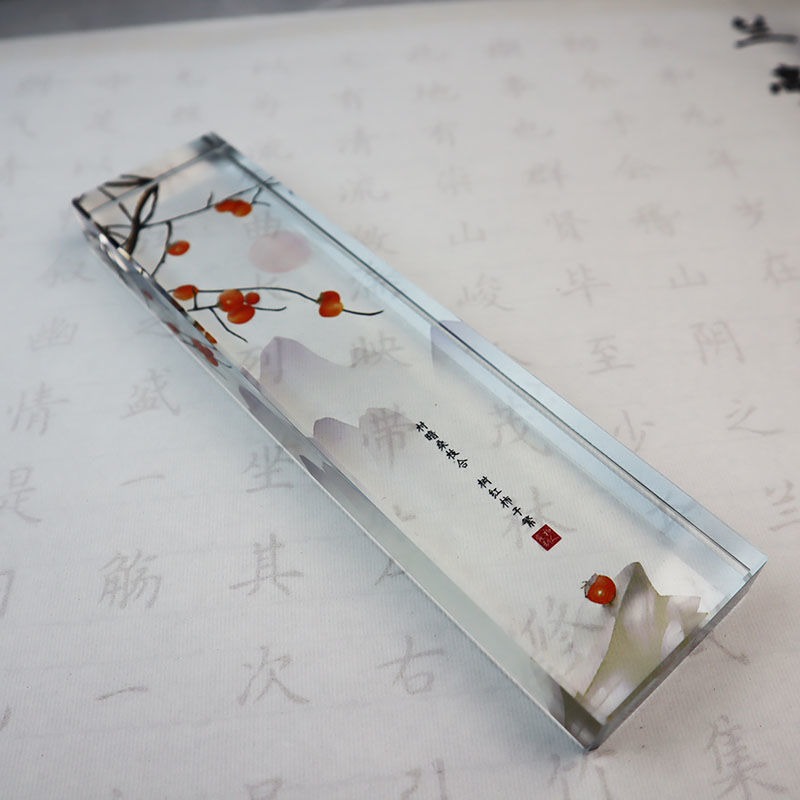 Pemberat Kertas Kaca Tradision - Book Weight Glass ulasan dan harga