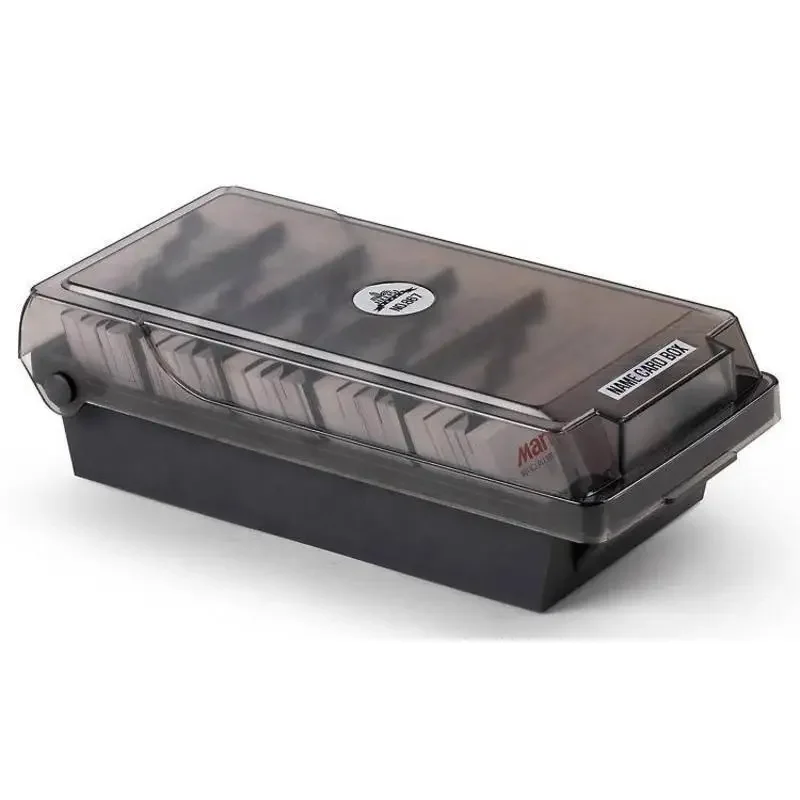 Tempat kartu nama plastik, kot - Card Index Box ulasan dan harga