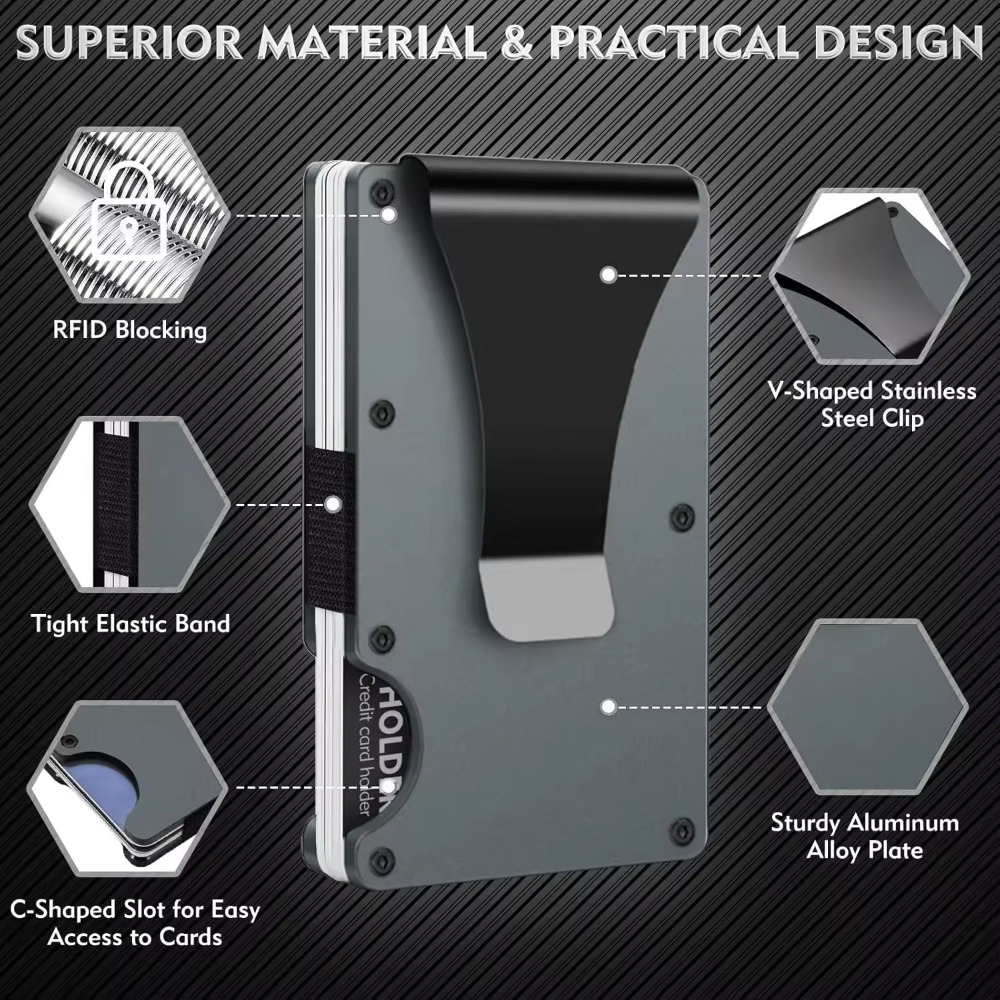 Tempat Kartu Pemblokir RFID da - Index Card Holder ulasan dan harga