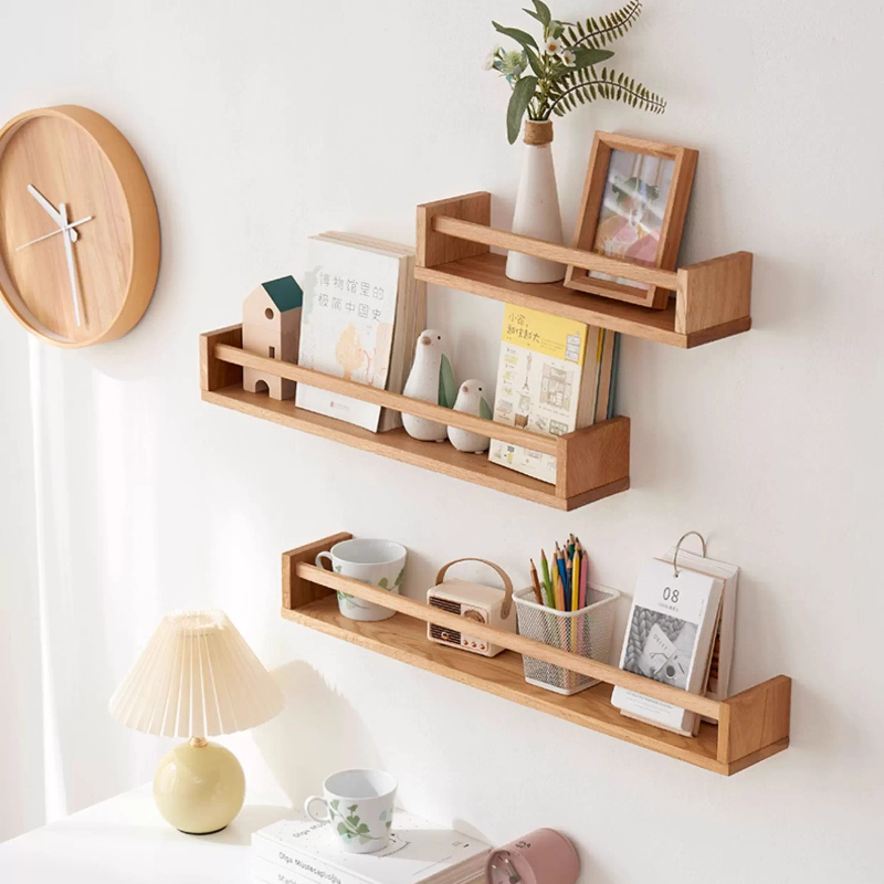 Rak Dinding Kayu Solid untuk B - Magazine Holder Rack ulasan dan harga