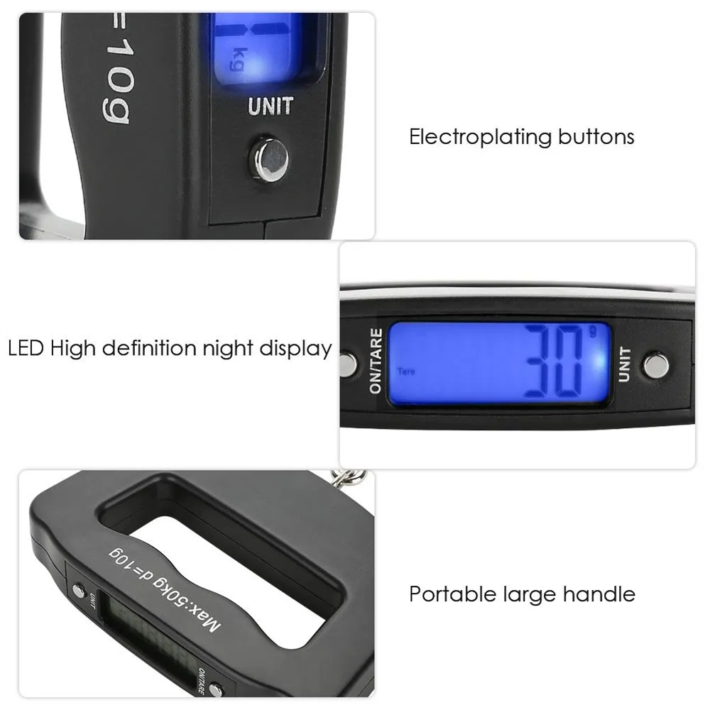 Timbangan gantung Digital LCD  - Tape Dispenser Weighted ulasan dan harga