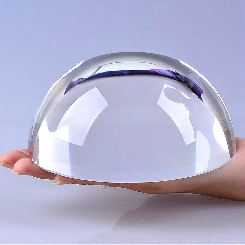 Kubah bola dunia setengah bola - Paper Weight Crystal ulasan dan harga