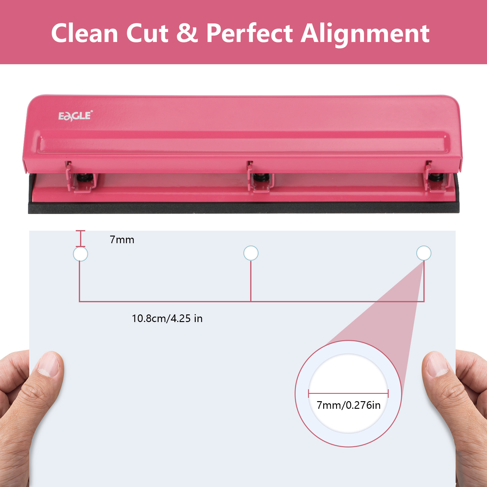 Pelubang Kertas EAGLE 3 Lubang - Binder A4 Lever ulasan dan harga