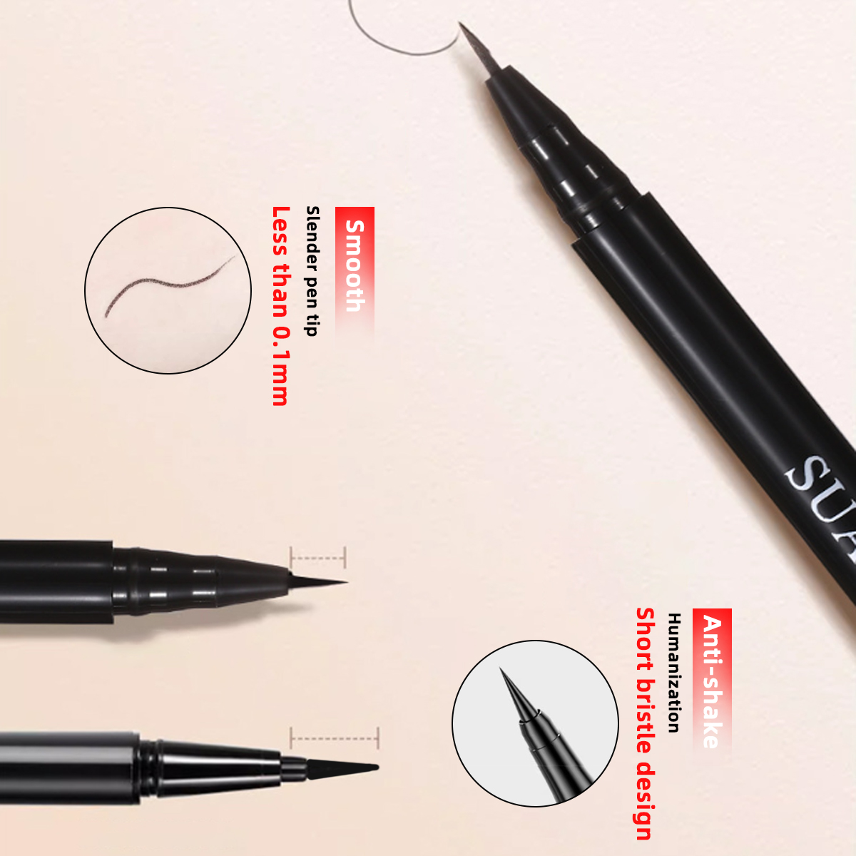 Pena Eyeliner Cair Tahan Air D - Correction Pen Fine ulasan dan harga