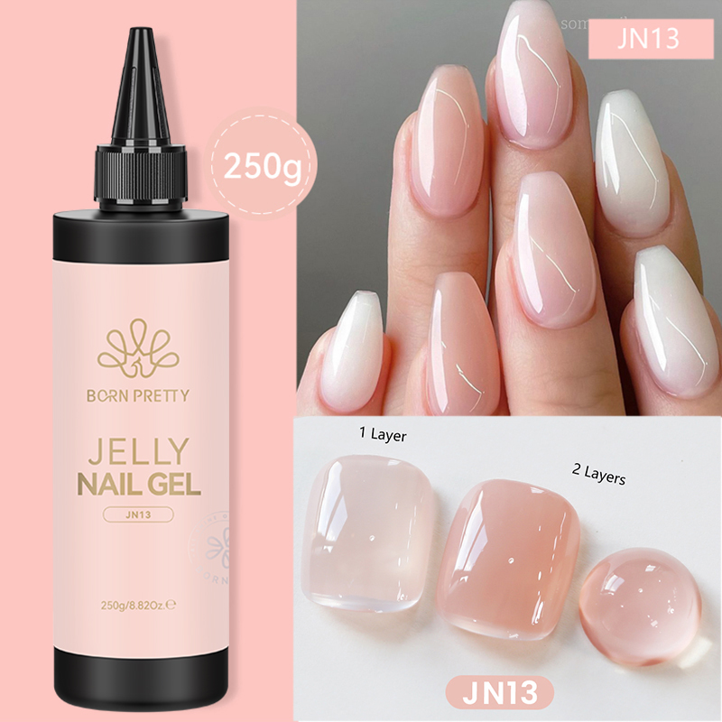 BORN PRETTY 250g Jelly Putih S - Gel Refill Pack ulasan dan harga