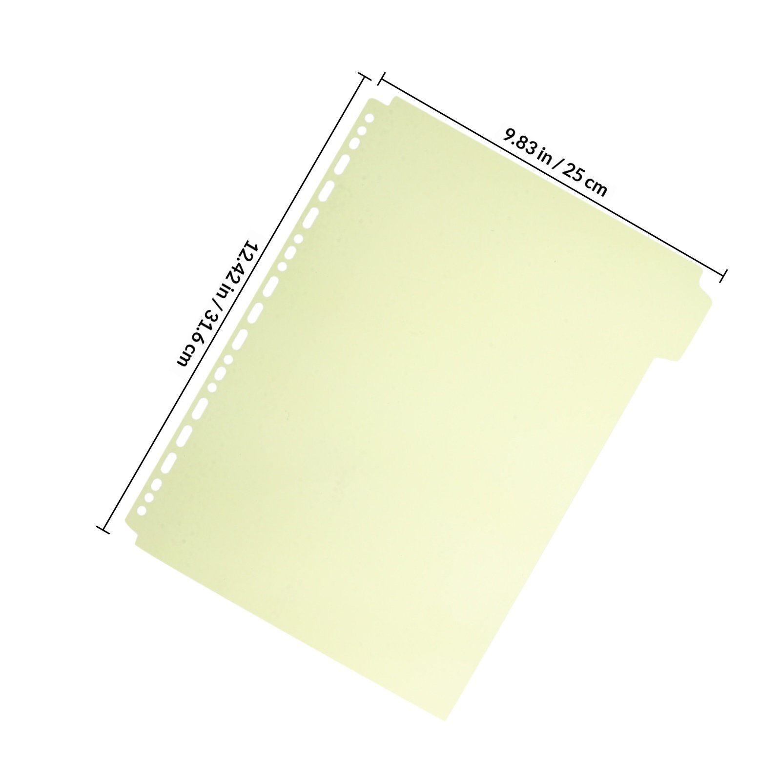 6 Buah Pembagi Pengikat File A - Tab Divider A4 ulasan dan harga