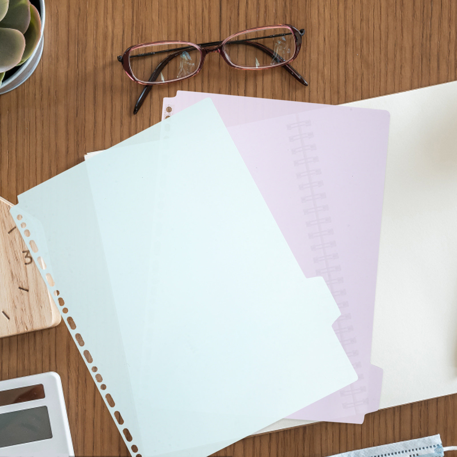 6 Buah Pembagi Pengikat File A - Tab Divider A4 ulasan dan harga